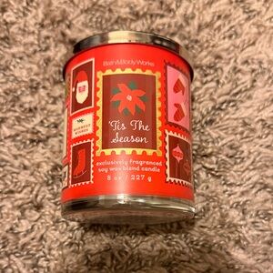Bath & Body Works Red Holiday Candle